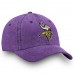Women's Minnesota Vikings NFL Pro Line by Fanatics Branded Purple Timeless Fundamental Adjustable Hat 2855836